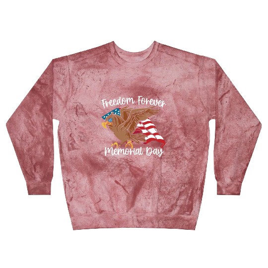Patriotic Veteran USA Flag American Memorial Day Blast Sweatshirts