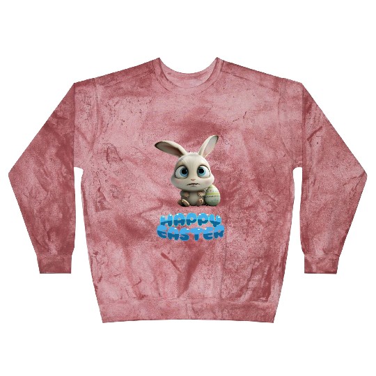Funny Cute Happy Easter Bunny Blast Sweatshirts