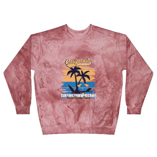 California Surfing Summer Camp Blast Sweatshirts