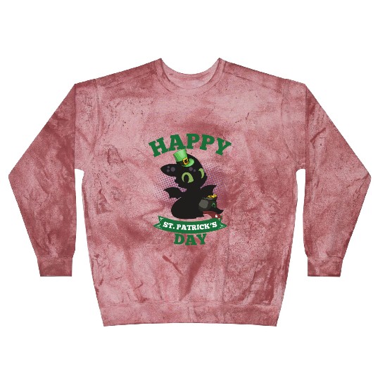 Happy St Patricks Day Toothless Blast Sweatshirts