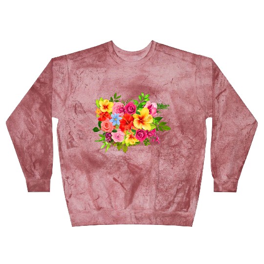 summer flowers Blast Sweatshirts