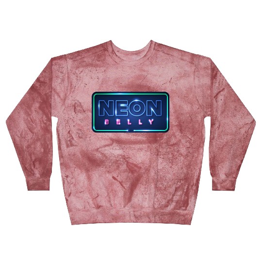 Neon Belly Knee on Belly - BJJ Blast Sweatshirts