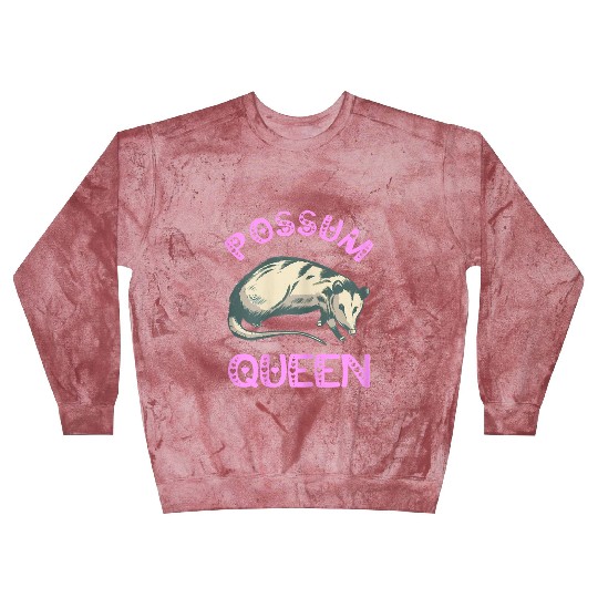 Possum Queen Cute Opossum Lover Funny Blast Sweatshirts