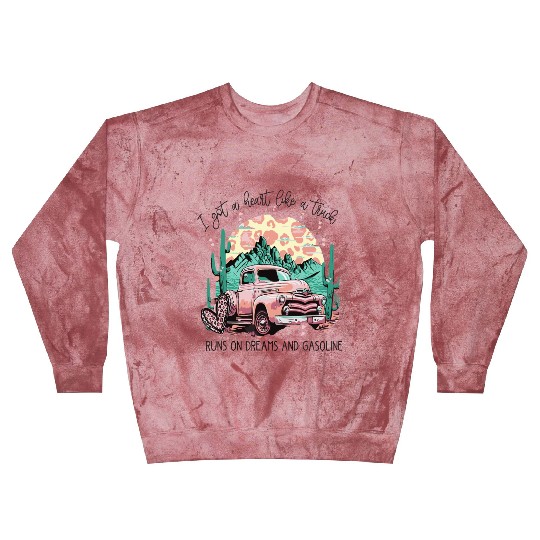 I Got A Heart Like a Truck Blast Sweatshirts