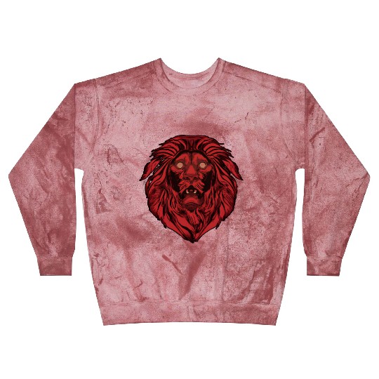 The frightened lion Blast Sweatshirts