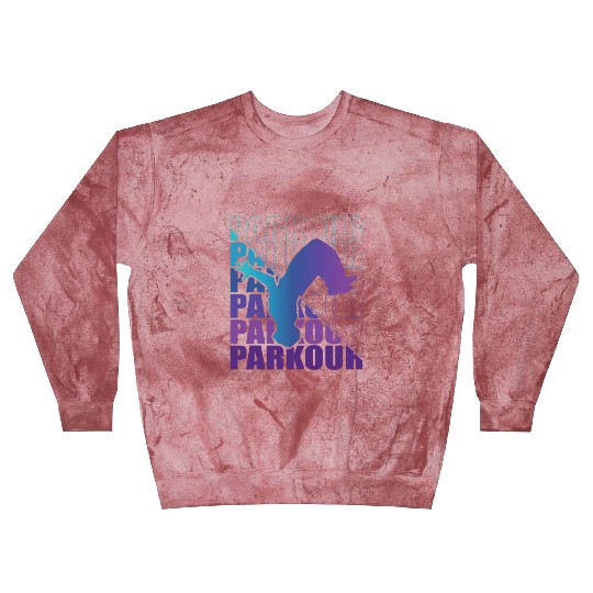 Parkour, Freerunning, Street Workout Acrobatic Blast Sweatshirts