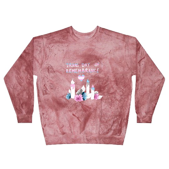 Trans Day Of Remembrance Trans LGBTQ Blast Sweatshirts
