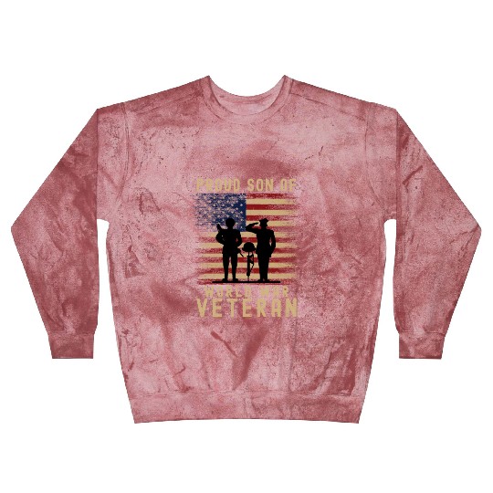 Proud Son of World War 2 Veteran Blast Sweatshirts