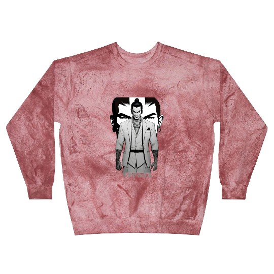 Yakuza Boss A Mafia Gangster From Japan Full of Ta Blast Sweatshirts