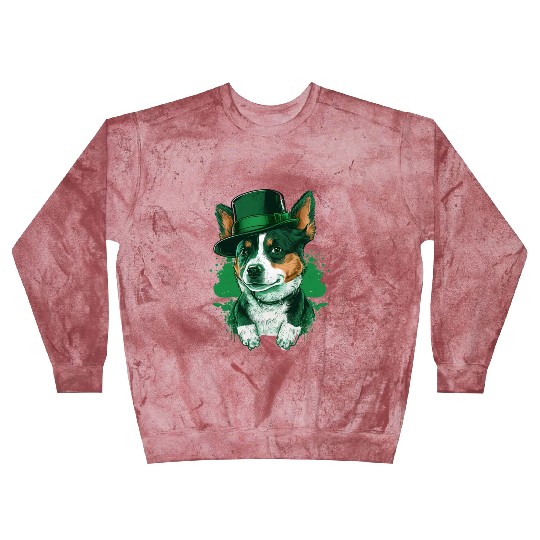 Lucky Pup St. Patricks Day for Dog Lovers. Blast Sweatshirts