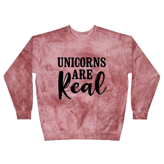 Unicorns Are Real Blast Sweatshirts