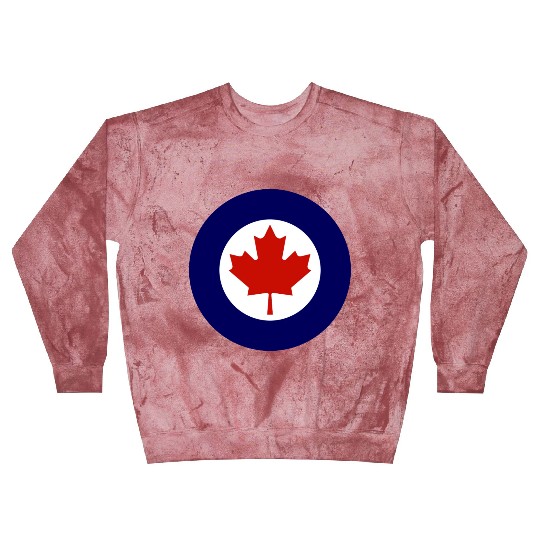 Canadian Air Force Current Emblem Blast Sweatshirts