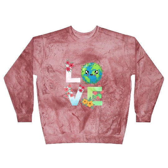 Love Earth Day Save The Planet Earth Day Blast Sweatshirts