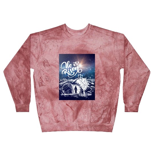 He Is Risen!Jesus,Easter, Bright & Morning Star Blast Sweatshirts