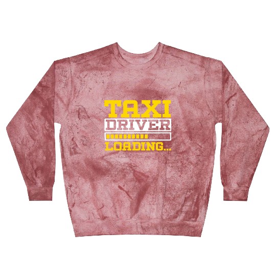 Taxi Driver Loading Taxicab Cab Driver Cabbie Blast Sweatshirts