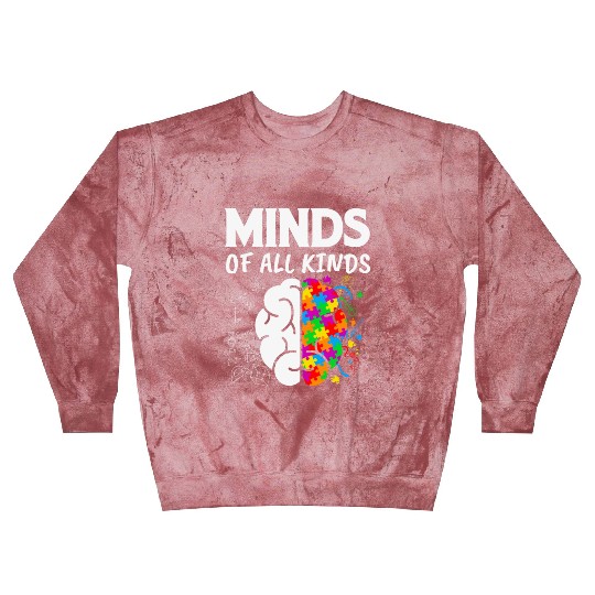 Minds of all Kind Neurodiversity Brain Blast Sweatshirts