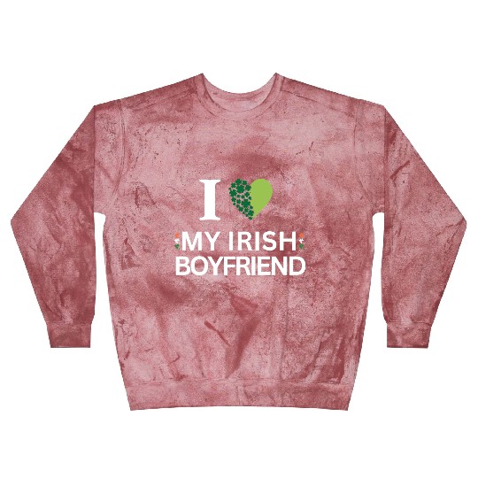 i love my irish boyfriend Blast Sweatshirts