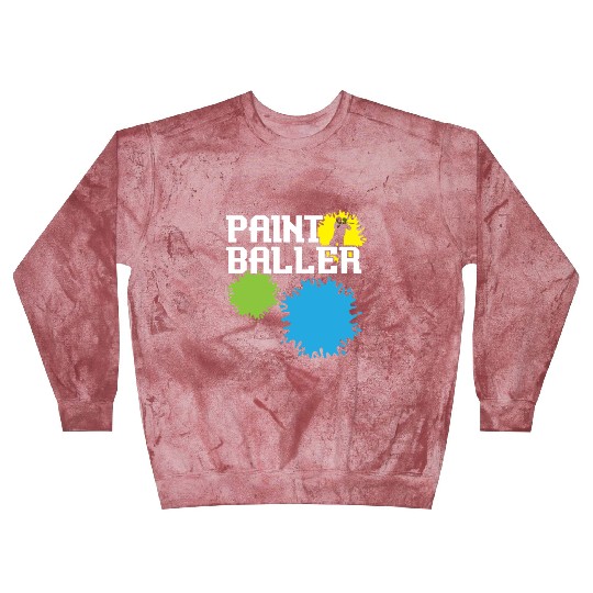 Paintball Paint Gun Paintball Player Paintballer Blast Sweatshirts