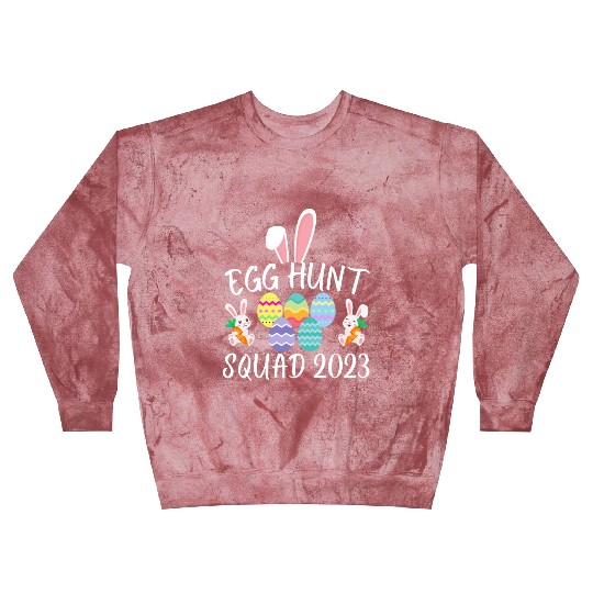 Egg Hunt Squad 2023 Egg Hunt Funny Easter Day 2023 Blast Sweatshirts