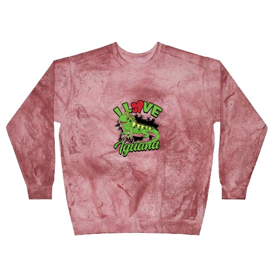 I Love My Iguana - Reptile Blast Sweatshirts