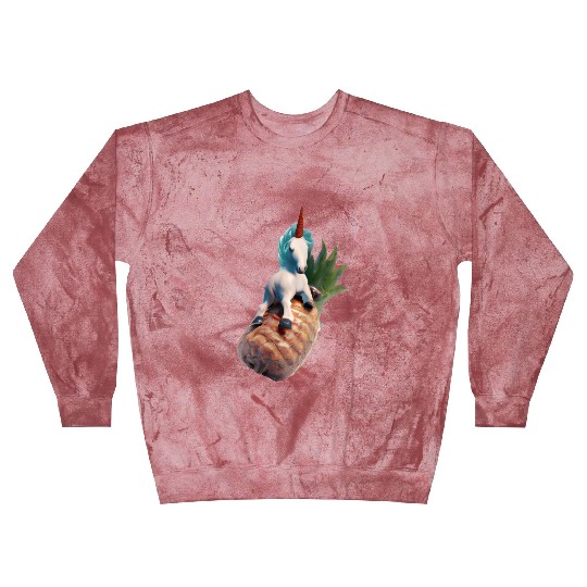 Pineapple unicorn - tropical unicorn Blast Sweatshirts