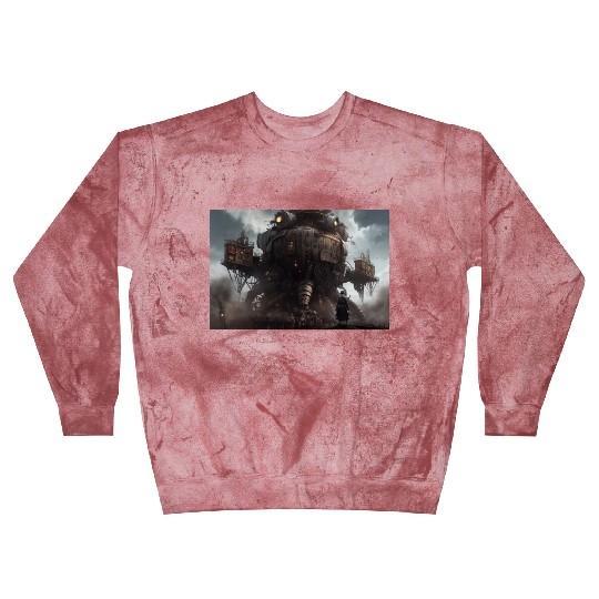 Dangerous Crab like Steampunk machine abstract Blast Sweatshirts