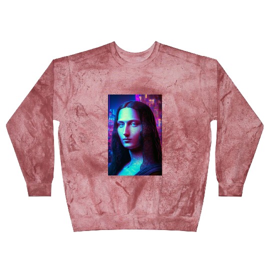 Mona lisa in future Blast Sweatshirts