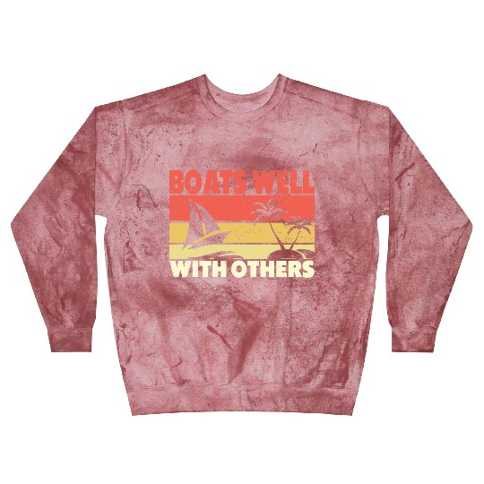 Boating Boat Captains Boating Sailing Cruise Ship Blast Sweatshirts