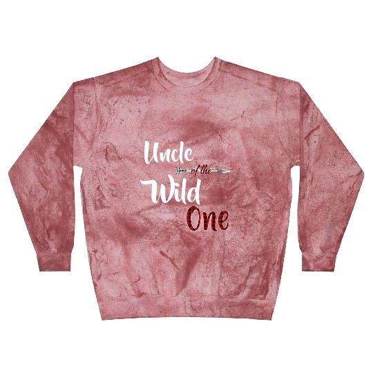 Uncle of the Wild One Plaid Lumberjack 1st Blast Sweatshirts
