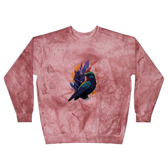 Nature Lovers - Charming Hummingbird Blast Sweatshirts