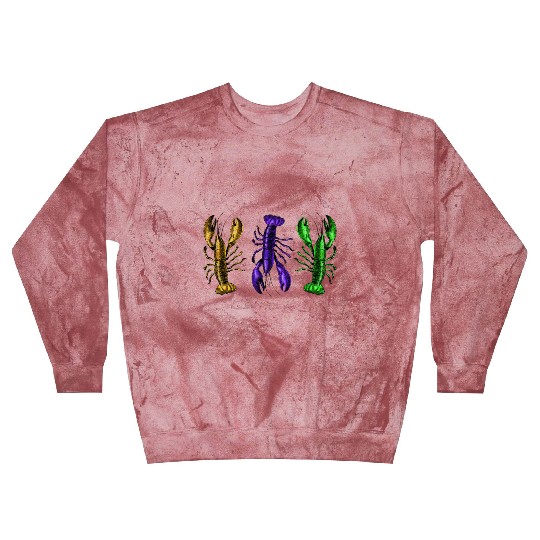 Lobster Mardi Gras Blast Sweatshirts