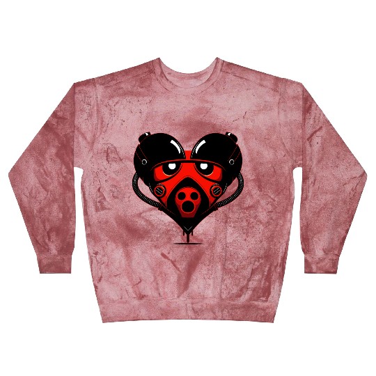 Robot Heart Blast Sweatshirts