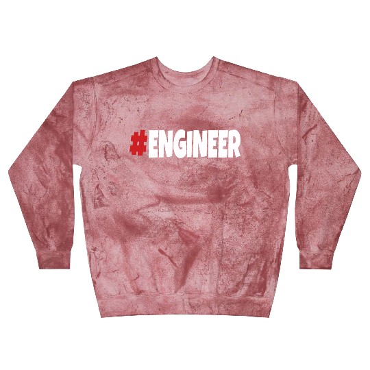 #engineer red&white Blast Sweatshirts