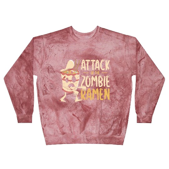 Halloween Ramen Zombie Food Ramen Lover Food Blast Sweatshirts