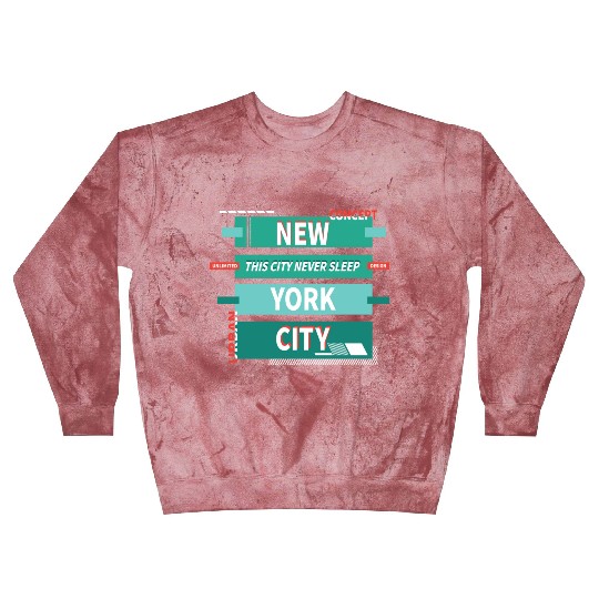 New York City Green Blast Sweatshirts