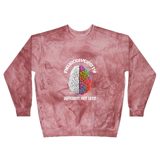 "Different, Not Less" Neurodiversity Blast Sweatshirts