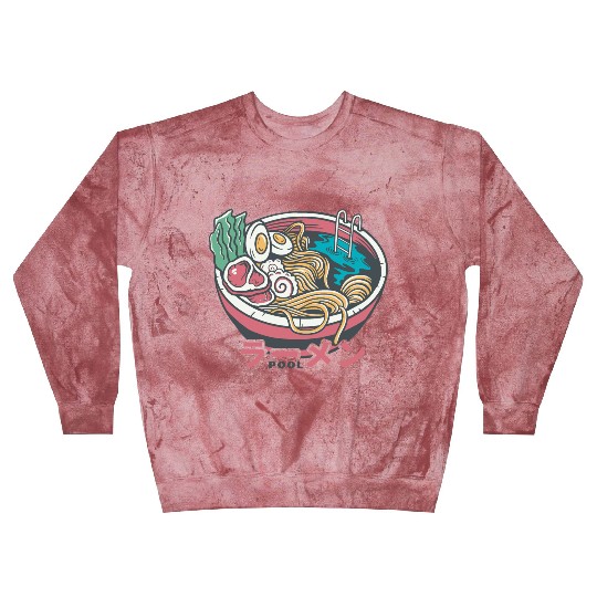 Ramen Pool Blast Sweatshirts