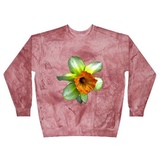 Blooming spring daffodil Blast Sweatshirts