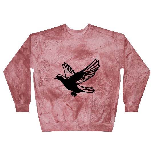 Pigeon In Flight With Wings Blast Sweatshirts