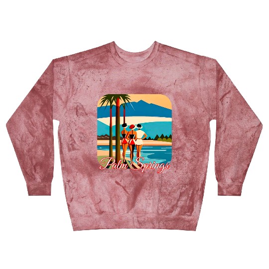 Palm Springs Swim Club Blast Sweatshirts