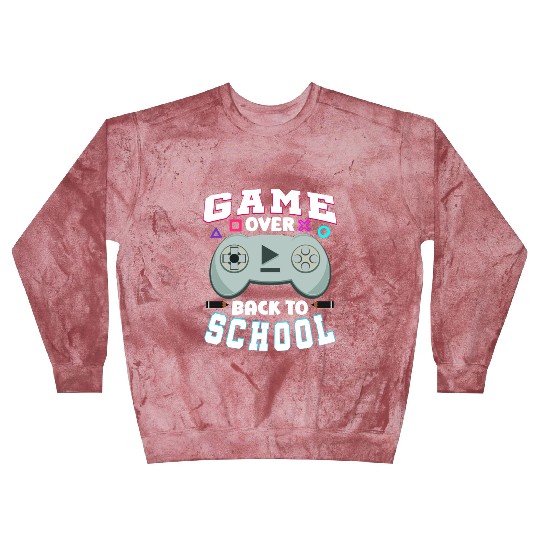 Game Over Gaming Controller Back To School Blast Sweatshirts