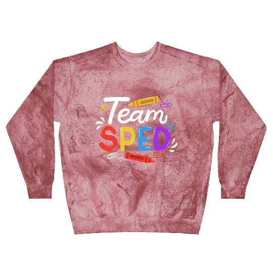 Sped Special Education Sped Teacher Student Blast Sweatshirts