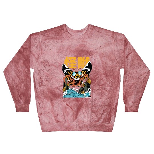 Kaiju Moth Blast Sweatshirts