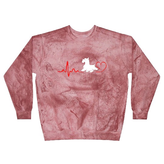 Scottie Dog Heartbeat Scottish Terrier Blast Sweatshirts