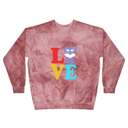 Schnauzer Puppy I love My Miniature Schnauzer Blast Sweatshirts