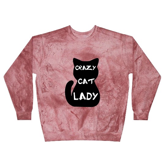 Crazy cat lady Blast Sweatshirts