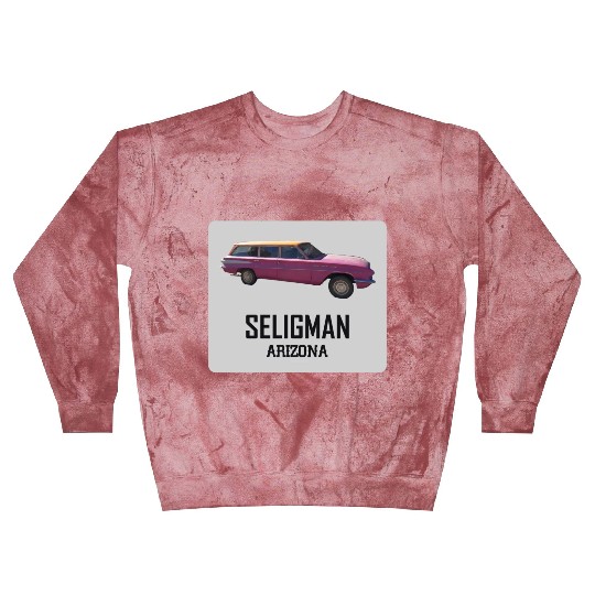 Old car city of Seligman in Arizonna, US Route 66 Blast Sweatshirts
