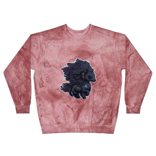 Midnight Flight of the Majestic Black Pegasus Blast Sweatshirts