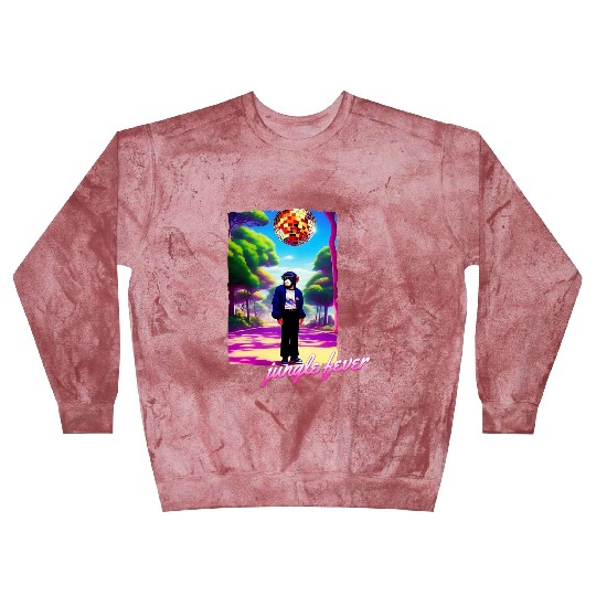 Jungle Fever Chimpanzee Disco Anime 90's Blast Sweatshirts
