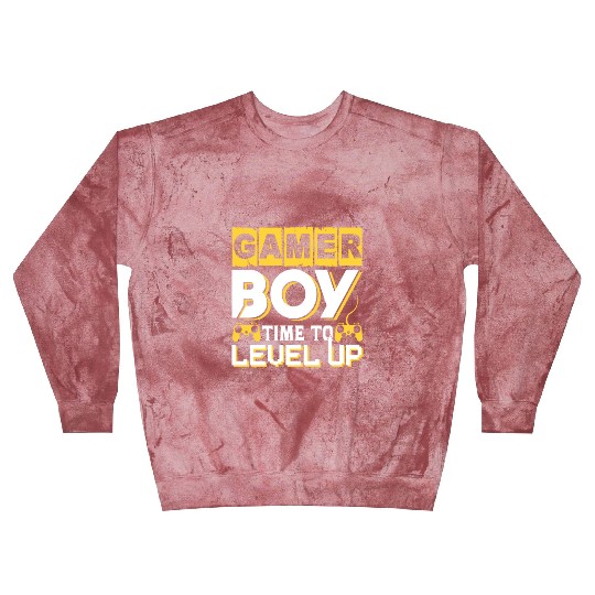 Gamer boy time to level up Blast Sweatshirts